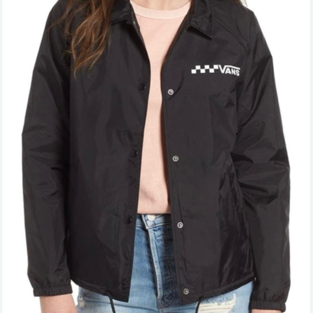 Vans Black Thanks Coach Jacket - Picture 5 of 15